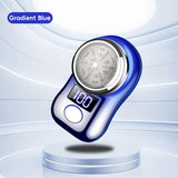 Men Shaving Tool Usb Rechargeable Portable Electric Shaver with Led Battery Display for Men Waterproof Mini Travel Rotary Razor