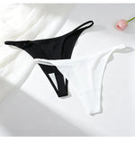 New Sexy Thin Ice Silk Women's Briefs Low Waist Invisible Yoga Fitn Sports Underwear Pure Color Ladies Thong Panties