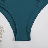 2025 U-wire Bikini Women Sexy Strappy Swimwear Female Solid Swimsuit Bathers Bathing Swimming Swim Suit Beachwear