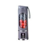 blender juicer Portable Electric Juicer 450ml 8 Blades Travel Juicer Machine Chargeable Shakes Smoothie Blenders Fresh Juice Cup