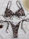 Sexy Ruffle Frilled Micro Thong Bikini 2025 Women Swimwear Female Swimsuit Two-pieces Bikini set String Bather Bathing Suit Swim