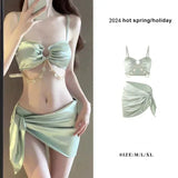 New Swimsuit Women Micro Bikini Bathing Suit Fashion Sexy Summer New Model Korean Version Cinjunto De Dos Piezas Mujer 2025
