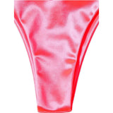 Sexy Satin Halter Brazilian Padded Bikini Female Swimsuit Women Swimwear Two-Pieces Bikini Set Bather Bathing Suit Swim V4966S