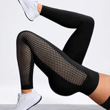Breathable Women Sports Leggings Gym Yoga Fitness Overalls Yoga Legging High-Waisted Pants Sporty Seamless Trousers Clothing Hot
