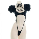 Cosplay Costume Exotic Lingerie Set Women Sexy Outfit Fancy Halter Mesh Bandage Exotic Uniform Japanese Role Play Sex Clothes
