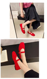 Women Flats Summer Trend Knitted Mary Jane Shoes for Woman Breathable Footwear Lightweight Casual Flat Shoes Zapatos De Mujer