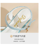 Sandals for Women's  New Summer Elegant Temperament High Heels Coarse Heels Fish Mouth Breathable Comfortable Fashion Pumps