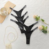5 pcs sexy invisible thongs seamless thongs hip lifting anti sagging easy to wash and dry women's underwear C977