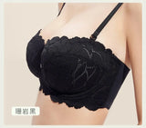 Full Bust French Lace Bralette Wireless Support for Women Plus Size Full Coverage T-Shirt Bra Anti Sagging Comfort MOYISU Sexy