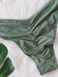 Wrap Around Halter Diamond Bikini Women Swimsuit Female Metal Chains Swimwear Two-pieces Bikini Set Brazilian Bathing Suit Swim