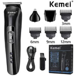 Kemei Electric Rechargeable Nose Professional Shaving Machine KM-1506 3 in 1 Electric Shaver USB Charging Hair trimmer