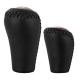 Gear Shift Knob 5 Speed Manual Transmission Leather Transfer Gear Shift Fit for Toyota Prado LC120 Land Cruiser Prado 2003-2009