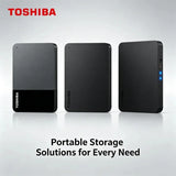 For Toshiba External HDD, TO-J/A3/A5 Models Optional, Features USB 3.2 High-Speed Interface for Blazing Fast Data