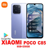 XIAOMI POCO C85 original smart phone 6000mAh/8GB+256GB memory/support GPS/NFC Smart phone