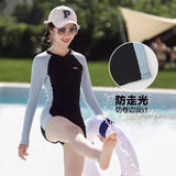 New Summer High-end Sports Style Hot Spring Swimsuit One-piece Sports Boxer Shorts Western-style Swimsuit