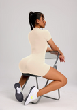Woman Bodysuit Sportswear Woman Gym Sexy Seamless Jumpsuits Butt-Lift Bodysuit For Fitness Party Shorts Tummy Control Jumpsuits