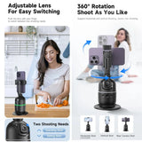 Roreta Multifunctional selfie stick with light anti shake shooting image stable for iPhone smartphone handheld gimbal stabilizer