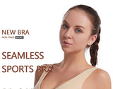 Sports Bra Women Hollow Mesh Gym Jogging Crop Top Female More Size Tops Yoga Fitness Vest Sujetador Push Up Sport Bras for Women