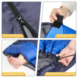 All Season Cotton Sleeping Bag With Compression Sack For Outdoor Camping