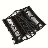 Royal corset body-shaping corset undergarment thin and breathable summer style with a cinched waist and plastic-boned mesh sexy