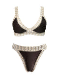 2026 Sexy Bikinis Summer Women Swimsuit Hand Crocheted Bikini Set Swimwear Beach Bathing Suit Biquini Female Monokini