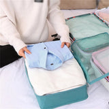 Travel Handle Storage Bag Home Moving Luggage Bags Suitcase Sortting Mesh Bag Clothing Shoes Organizer Large Capacity