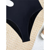 S - XL 2026 Flower Printed High Leg Cut Women Swimwear One Piece Swimsuit Female Monokini Padded Bather Bathing Suit Swim V8231