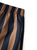 Women’s 2 Piece Summer Pant Outfits Sleeveless Plaid/Stripes Print Tank Tops + Pants Set Casual Streetwear
