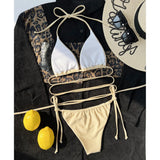 2026 New Wrap Arround Mini Bikini Female Swimwear Women Swimsuit Two-pieces Bikini Set Brazilian Bather Bathing Suit Swim V1229H