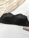 Sexy strapless front button bra, detachable and seamless bra black and underwire bra push up Lingerie B2744