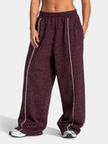 Loose Leopard Print Yoga Lounge Pants - Comfortable Sport Leggings for Workout & Casual Wear