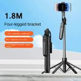 2026 New 1800mm Tripod for Smartphone Camera,Tripods Stand with Bluetooth shutter Wireless Selfie Stick Steady brackets holder