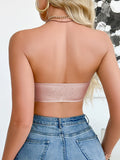 3PCS Daily Strapless Women's Bra Seamless Unlined wireless front closure Push-up bra Trendy Solid Comfortable Lingerie