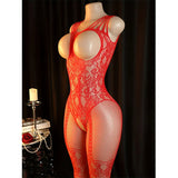 SeeThrough Fishnet Babydolls Erotic Crotchless Temptation Adult Sexy Lingerie Teddy Bodystockings Sex Bondage Bodysuit Pantyhose