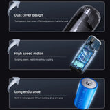 Portable Electric Nose Hair Ear Trimmer Cut Nose Hair Without Harming Nasal Cavity Digital Display Nose Hair Trimmer