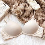 MOYISU Sexy Wireless Minimizer Bra - Seamless Backless Bralette for Large Chest, Anti Sagging Front Closure Breathable Comfort