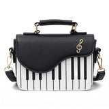 Women's shoulder bag Korean Piano Design Women Shoulder Bags PU Leather Messenger Bag Handbag Fashion Corssbody Bag