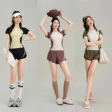 New Split Swimsuit for Women, Conservatively Concealed and Slimming, Swimming Pool Exclusive for Girls' Vacation Swimsuit