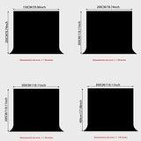 Portable black background fabric, suitable for photography, multifunctional and easy to install background fabric