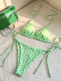 Sexy Swimsuit Women's Bikinis Swimwear Woman  Bathing Suit 2 Piece Triangle Bikinis Sets Beach Dress Wear Cover Up Beachwear