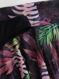 3 Piece Tropical Bikini Halter Push Up Swimsuit & Beach Shirt Swimwear Women 2026 Bathers Bathing Swimming Suit Female Beachwear
