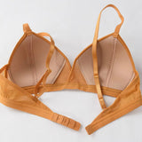 Leisure Triangle Cup Underwear Sexy and Comfortable Bra French wireless bralette breathable stylish bra