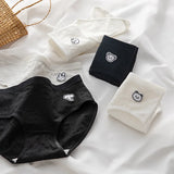 1Pc Cotton Panties Women Solid Color Briefs M-XL Underwear Soft Underpants Women's Panty Intimates