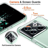 1.5MM Thick Air-Bag Clear Case For OnePlus 10T 10R 1+ 11 11R One Plus 6 6T 7 7T 8 8T 9 10 Pro 9R 9RT Shockproof  Silicone Cover