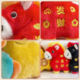 Spring Festival Zodiac-Horse Charm Present Premium Plush Material, Soft And Comfortable Touch, Skin-friendly & Safe. Bag
