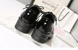 Spring Women Oxford Shoes Comfort Lady Brogue 2026Polish Designer Low-heeled Casual Shoes British Style Women Shoes