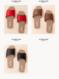 2026 New Breathable Linen Slippers For Women Men Spring Summer House Shoes Soft PU Leather Anti-slip Couples Home Floor Slides