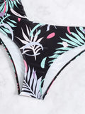 ZTVitality Women Halter Tankini Set Print Two Piece Swimsuit 2025 New Arrival Biquini Padded Bra Sexy Swimwear Summer Beachwear