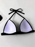 Sexy Halter Push Up Bra Cup Bikini 2025 Women Swimsuit Female Swimwear Two Pieces Bikini set Brazilian Bathing Suit Swim Beach