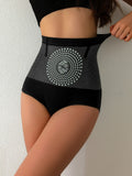 High Waist Tummy Control Shapewear Panties for Women Seamless Body Shaping Underwear Abdomen Slimming Breathable Stretch Briefs